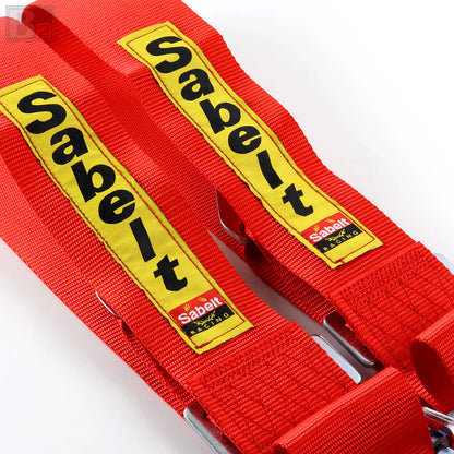 Sabelt 4 Point 3" Quick Release Snap-On Racing Harness