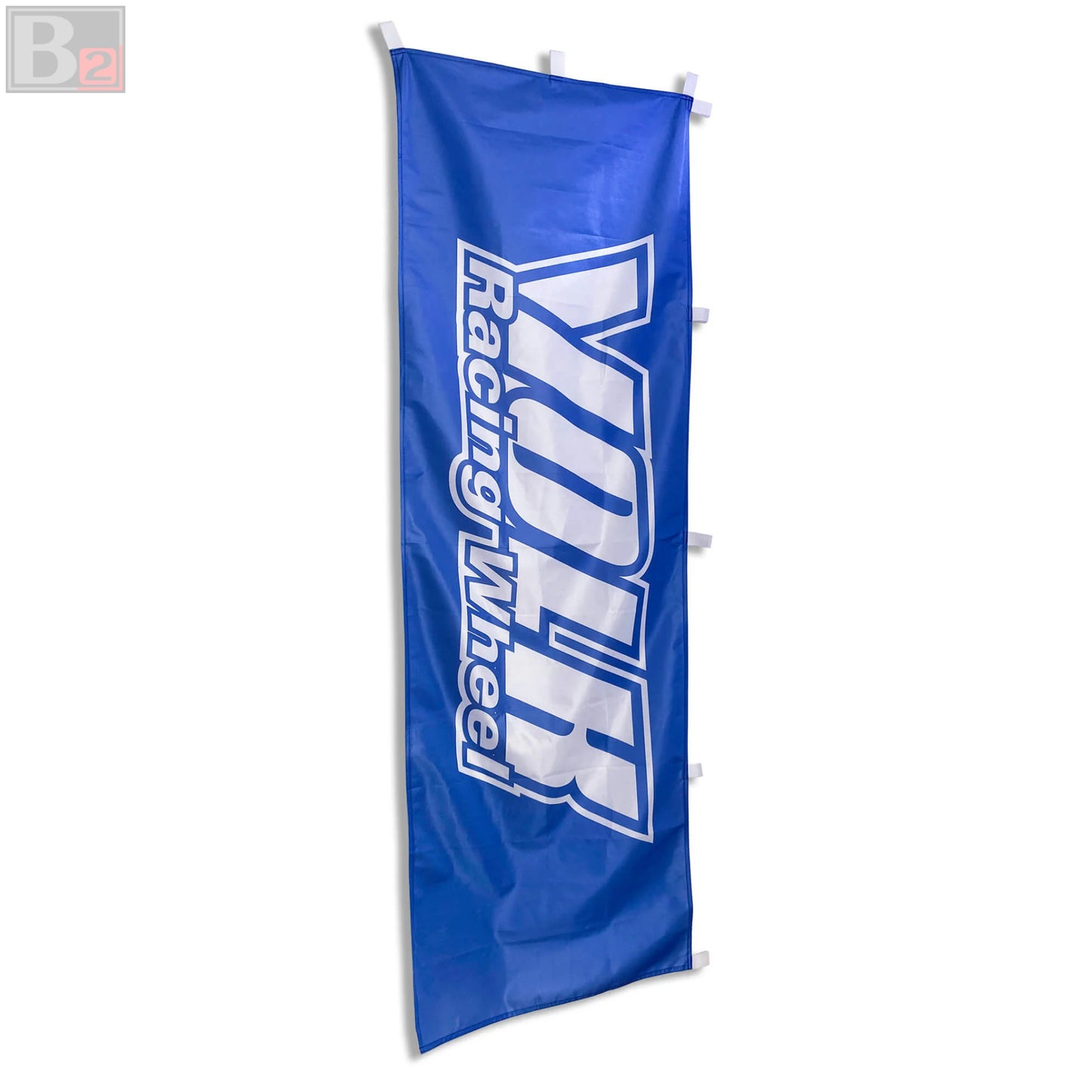 Volk Racing Wheels Blue Nobori Flag