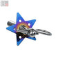 Star Shaped Car Hood Pin Kit Aluminum Alloy Hood Pin Lock