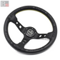 Vertex King Leather Steering Wheel Black 330mm