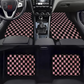 Checkered Floor Mats (Pink)