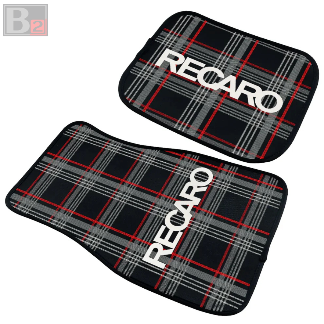 Recaro Floor Mats (Plaid)