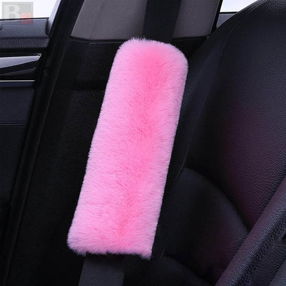 Fluffy Seat Belt Pads