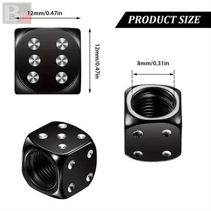 Dice Tire Valve Caps