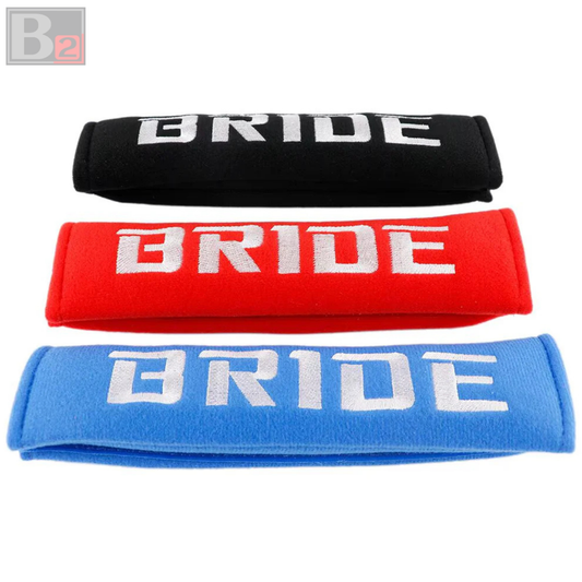 Bride Racing Fabric Seat Belt Pads V2