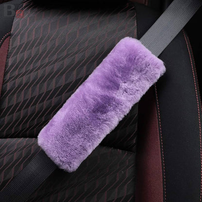 Fluffy Seat Belt Pads