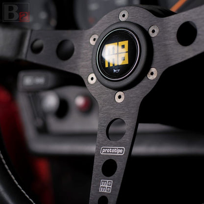 Momo Horn Button - Yellow MOMO