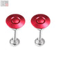 Universal Aluminum Push Button Billet Quick Release Fasteners (Red)