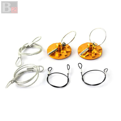Universal Aluminum Hood Pins Lock with Quick Latch