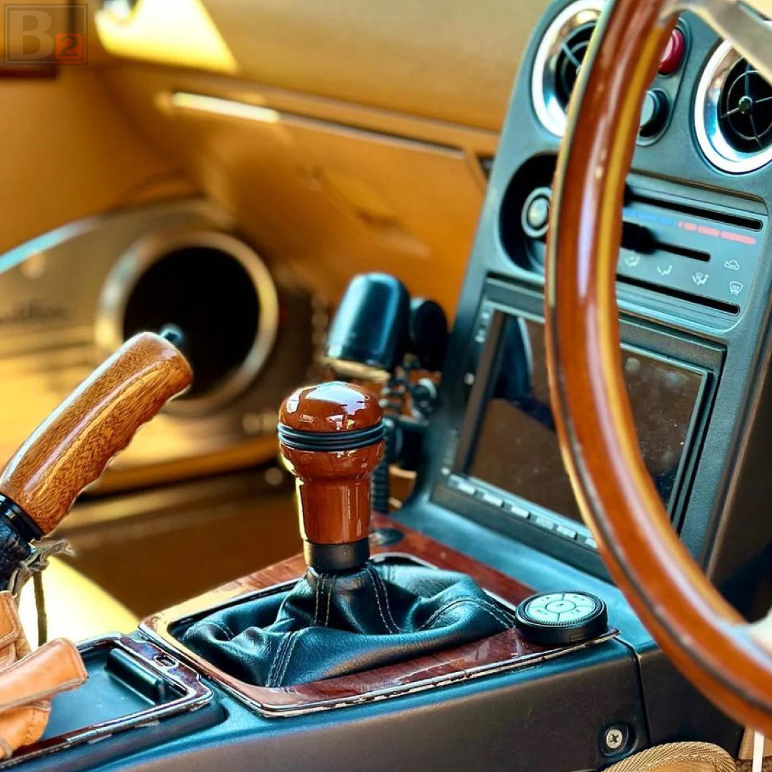 Nardi Evolution Mahogany Wood Shift Knob