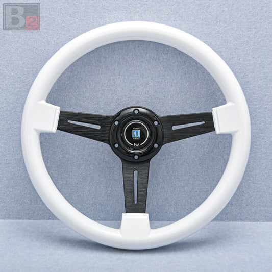 NARDI Classic 340mm Steering Wheel With White Finish