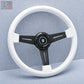 NARDI Classic 340mm Steering Wheel With White Finish