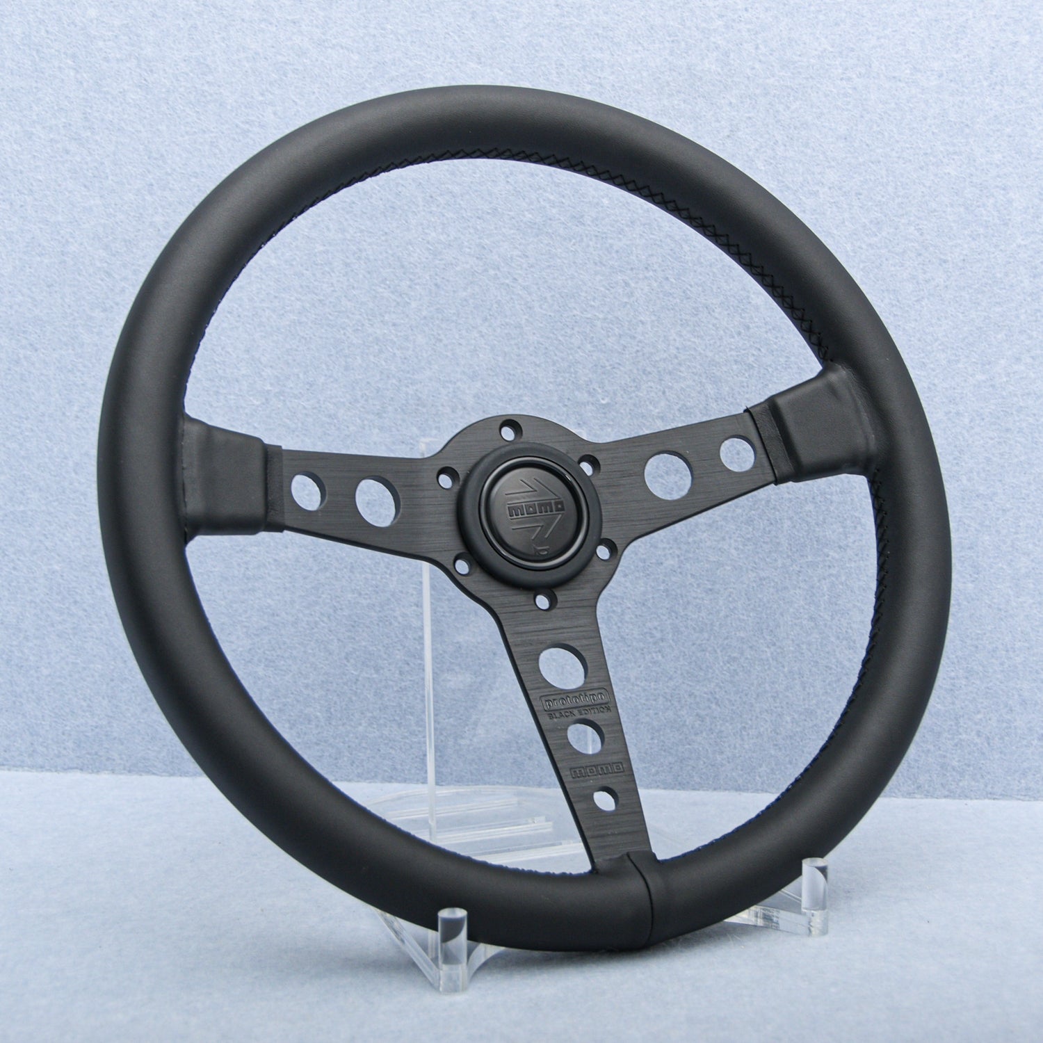 Momo Prototipo Black Edition Flat 350mm Steering Wheel – Box 2 Motorsport