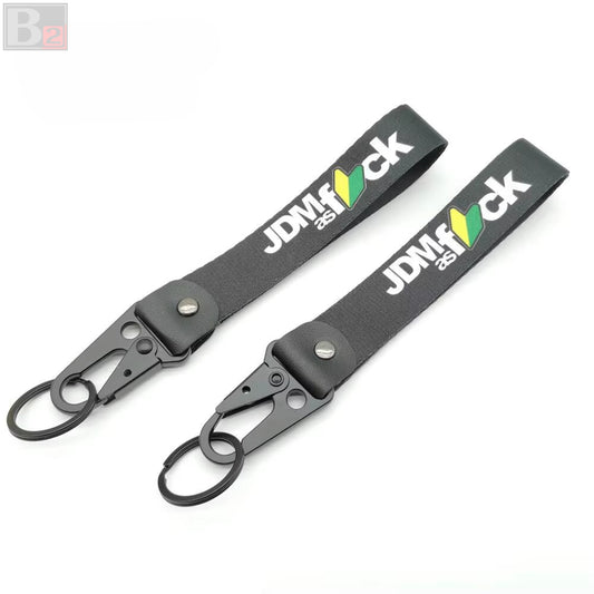 JDM as Fvck Keychain Ribbon