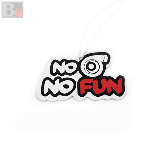 No Turbo No Fun Air Freshener