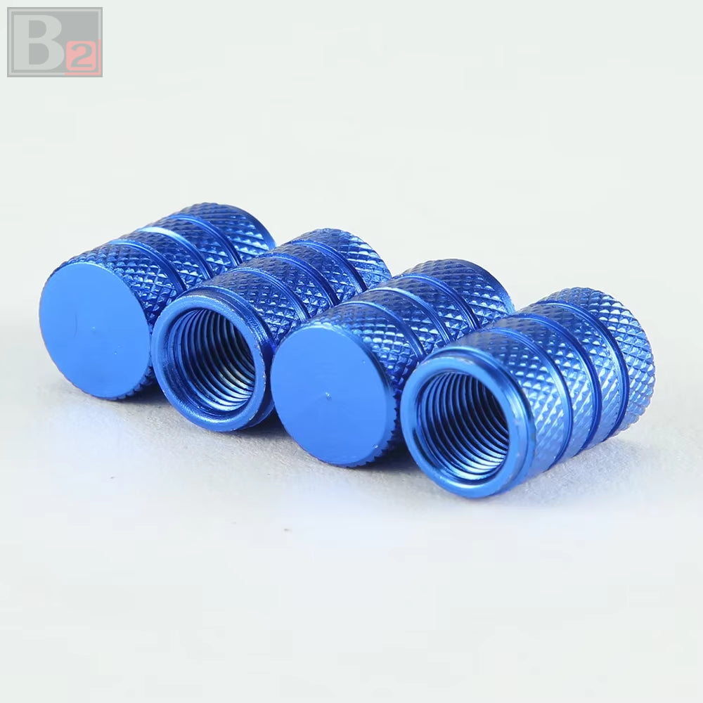 Knurled Tire Valve Caps