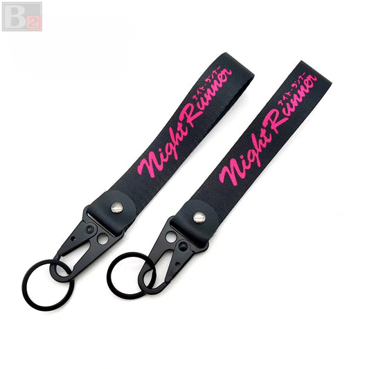 Night Runner Keychain Ribbon