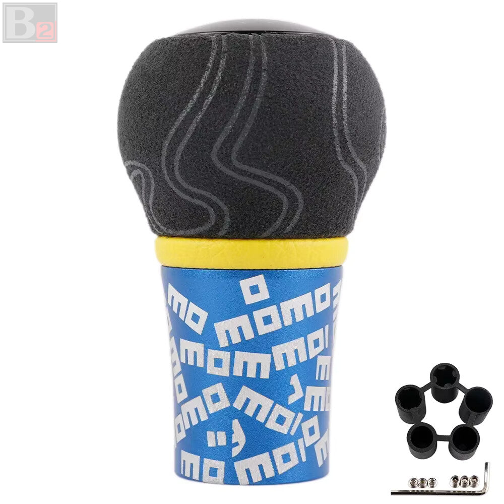 Momo Graffiti Suede Shift Knob