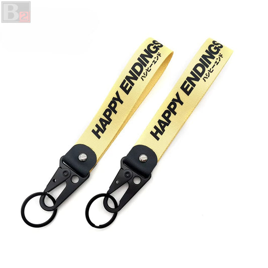 Happy Endings Keychain Ribbon