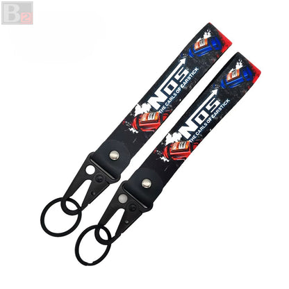 NOS Racing Keychain Ribbon