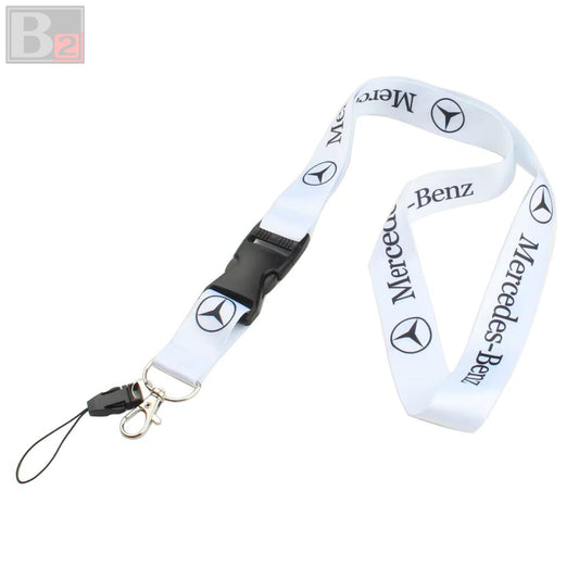 Mercedes-Benz Lanyard (White)