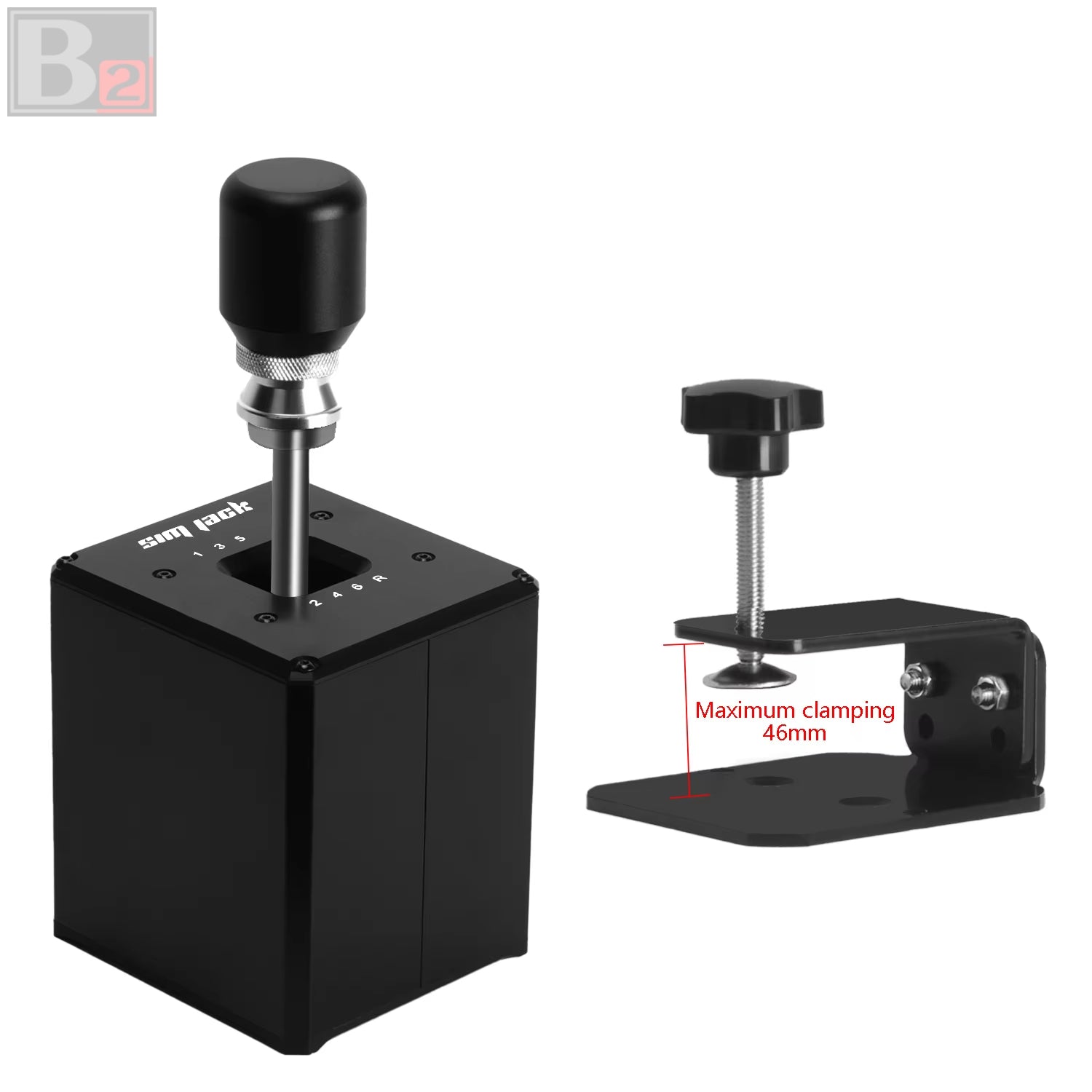 SimJack USB Gearbox - Open (6 + Reverse) – Box 2 Motorsport