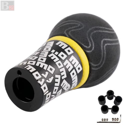 Momo Graffiti Suede Shift Knob