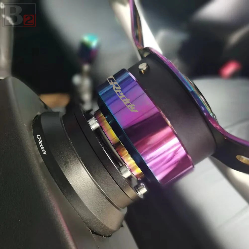 Greddy Quick Release Hub (Neo Chrome)