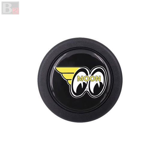 Mooneyes Horn Button - Flying Moon