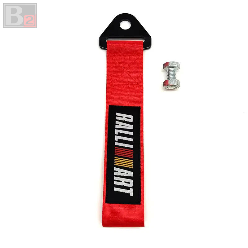 Car Rally Strap Ralliart Tow Strap – Box 2 Motorsport