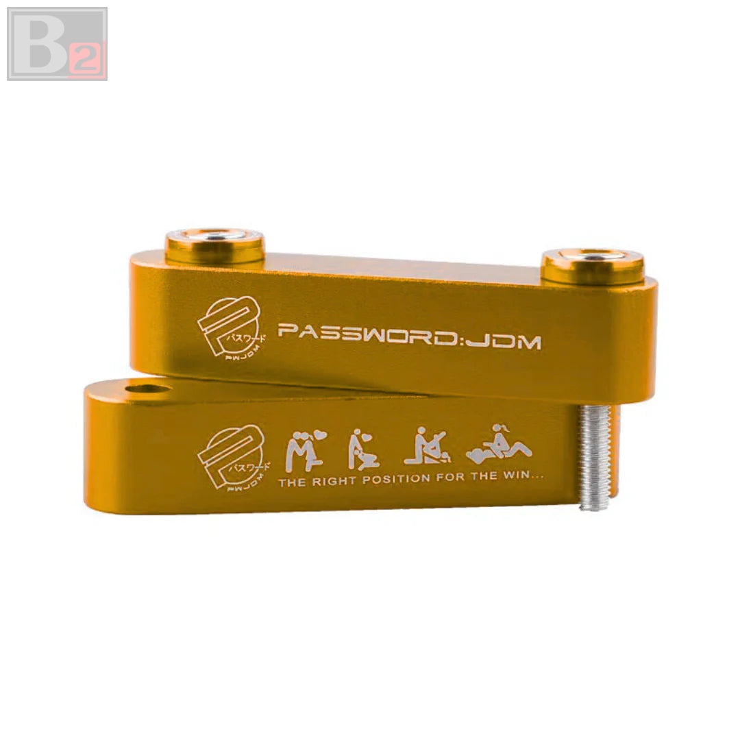 Password JDM Hood Risers (Gold)