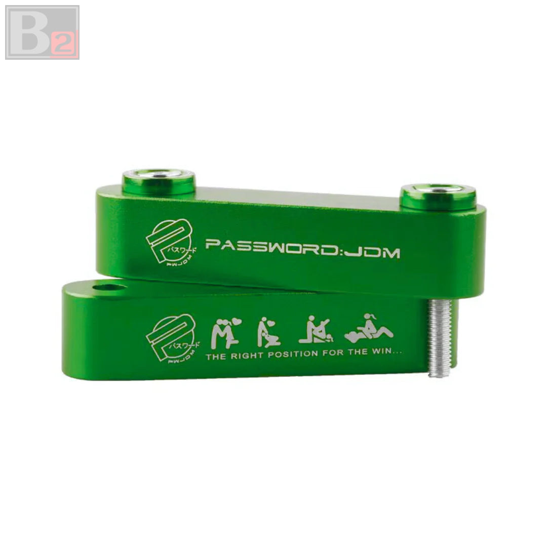 Password JDM Hood Risers (Green)