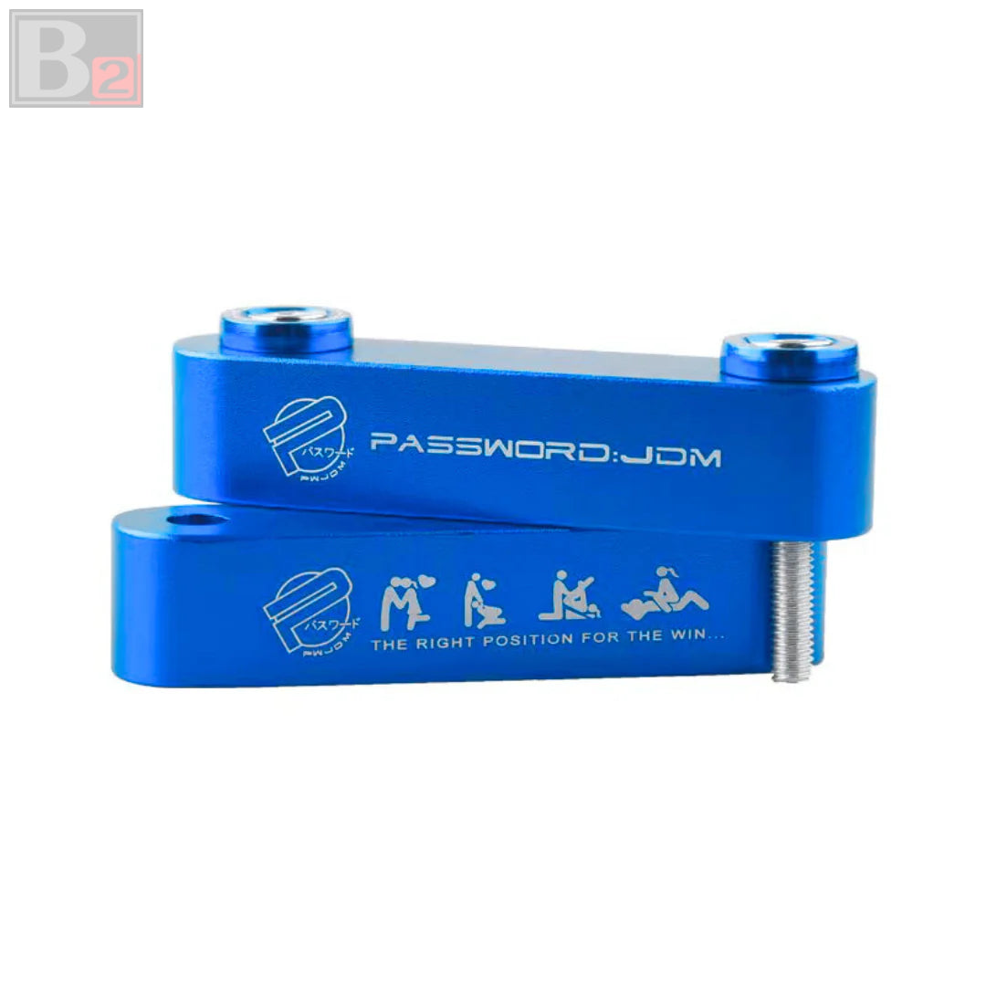 Password JDM Hood Risers (Blue)