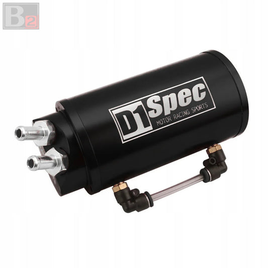 D1 Spec Oil Catch Can (Black Cylinder)