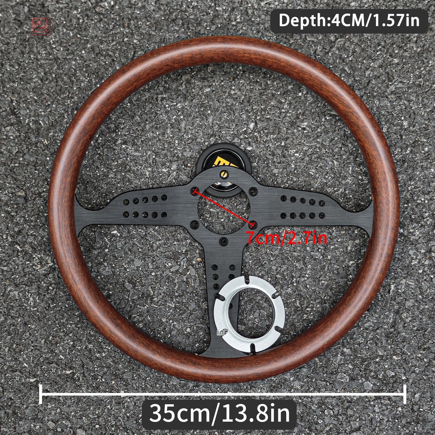 Momo Heritage Grand Prix 350mm Steering Wheel