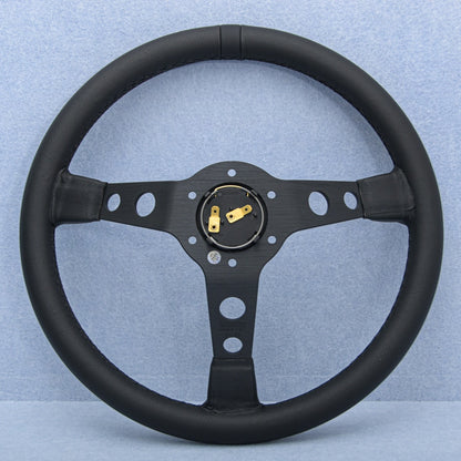 Momo Prototipo Black Edition Leather Steering Wheel 360mm