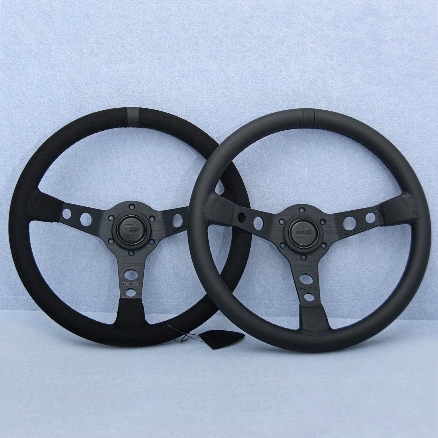 Momo Prototipo P5 Black Edition Deep Dish 350mm Steering Wheel