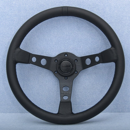 Momo Prototipo Black Edition Leather Steering Wheel 360mm
