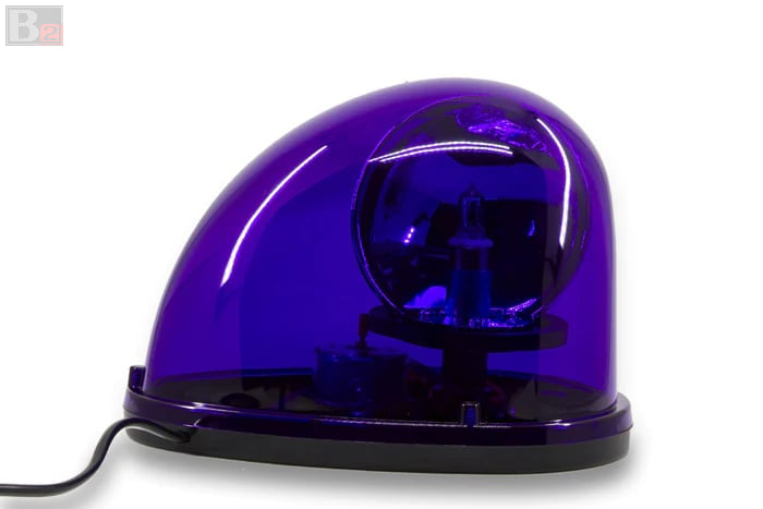 Bosozoku Patoraito Flashball Emergency Warning Purple Beacon Light (Patlight)