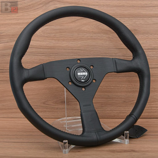 Momo MonteCarlo 350mm Steering Wheel With Yellow Stitching