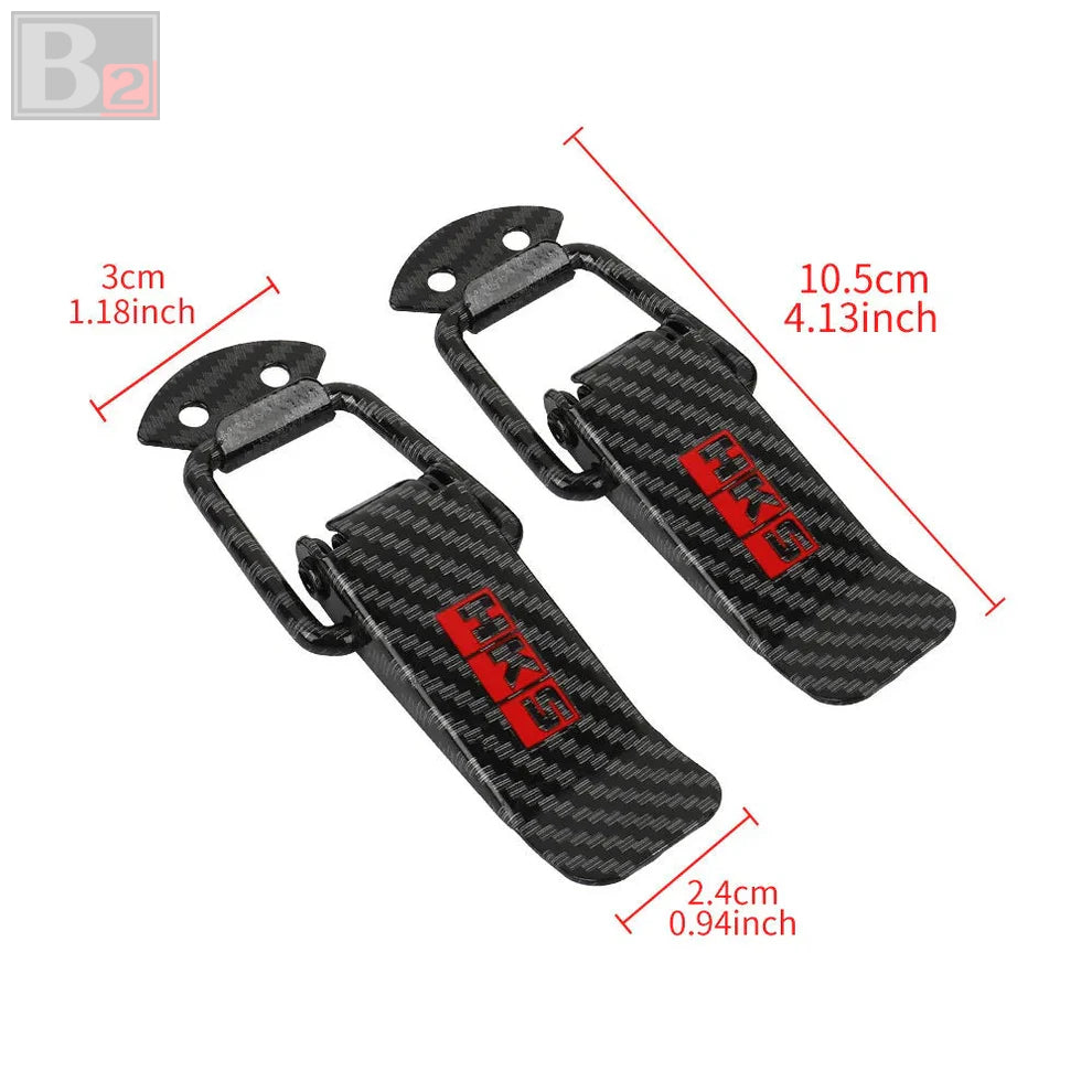 HKS Carbon Fiber Bumper Quick Release Fastener (Red)