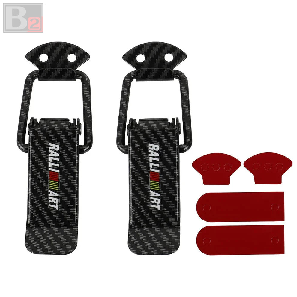 Ralliart Carbon Fiber Bumper Quick Release Fastener