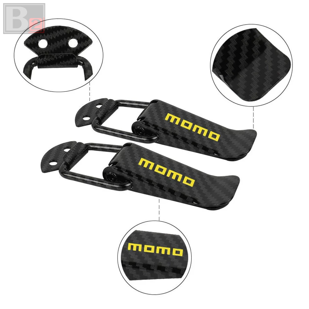 Momo Carbon Fiber Bumper Quick Release Fastener