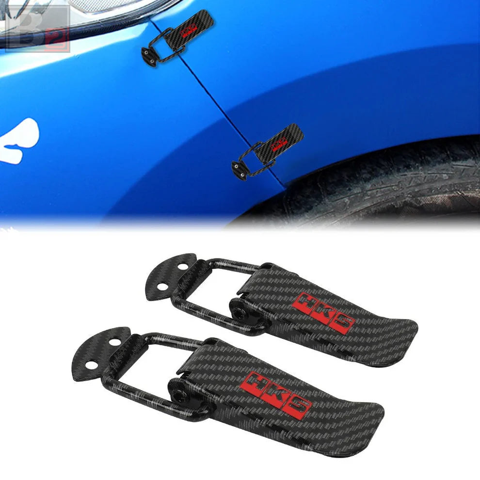 HKS Carbon Fiber Bumper Quick Release Fastener (Red)