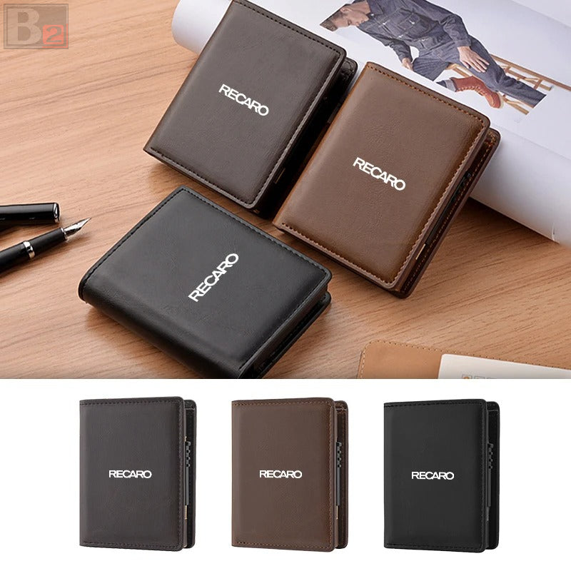 Recaro Slim Fold Leather Wallet