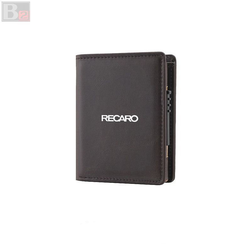 Recaro Slim Fold Leather Wallet