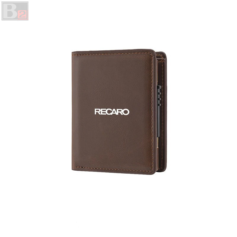 Recaro Slim Fold Leather Wallet