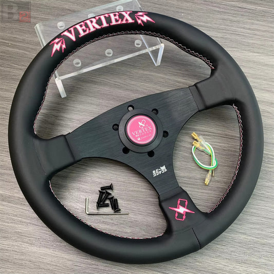 Vertex Funky Queen Leather Steering Wheel 320mm