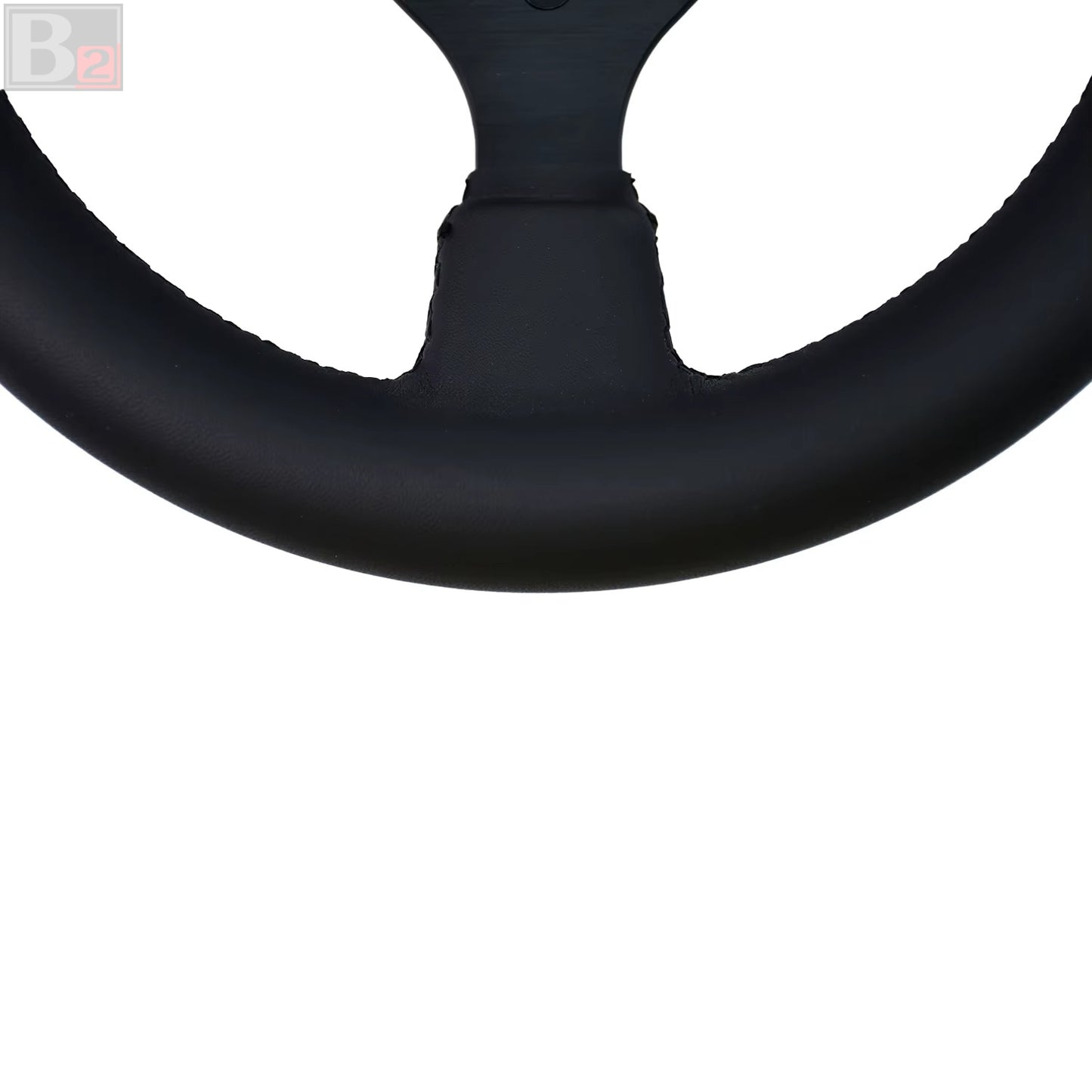 280mm Mini Kaido Racer Style Steering Wheel (Blue Center Stripe)