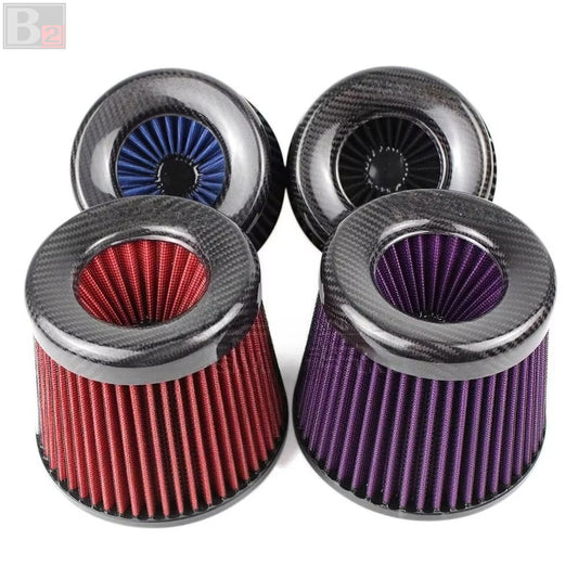 High Flow Universal Air Filter (Carbon Fiber)